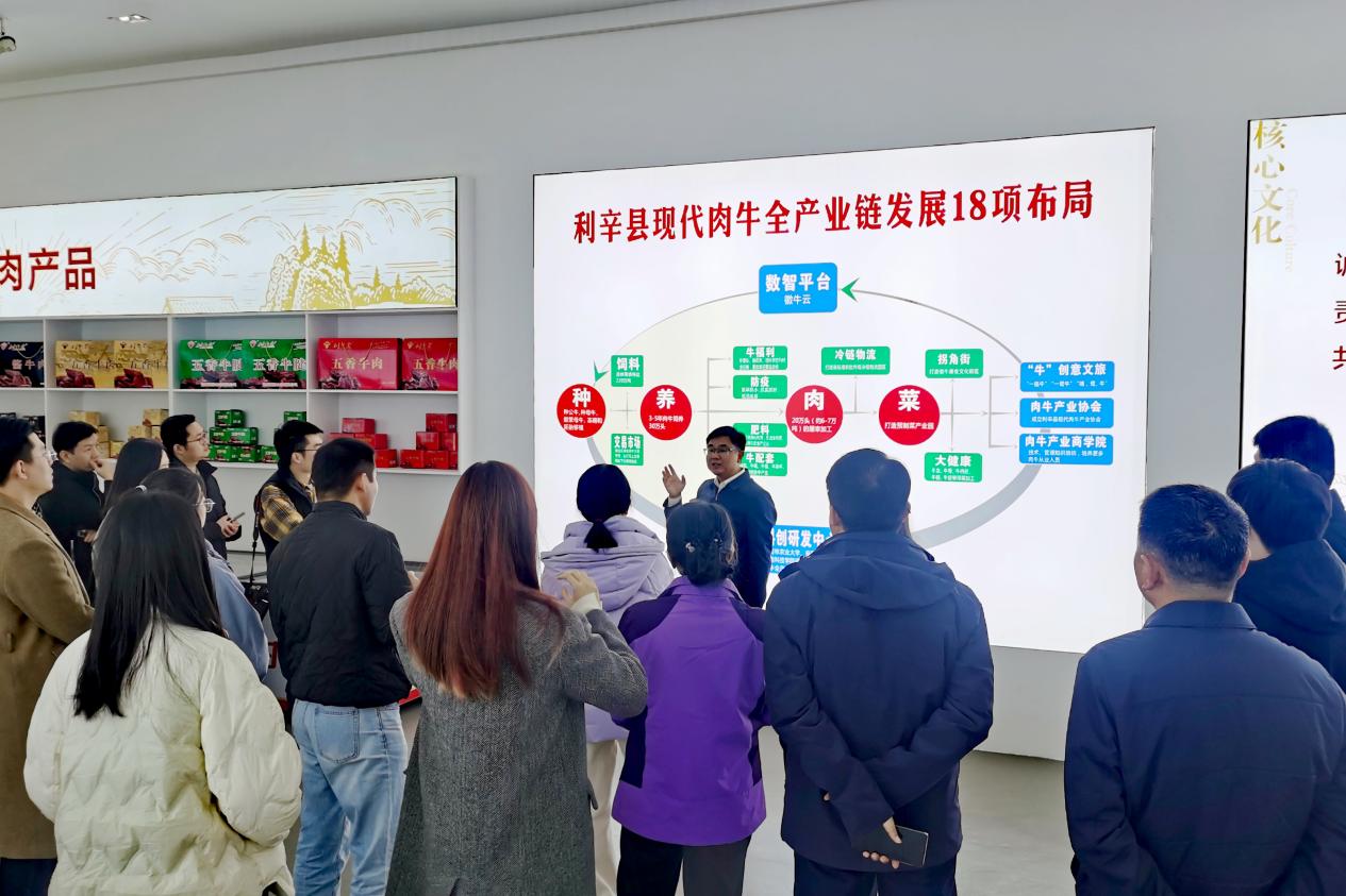 “徽牛云”数智平台。利辛县委宣传部供图